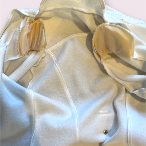 BeBe white Peacoat - Picture 3 of 11